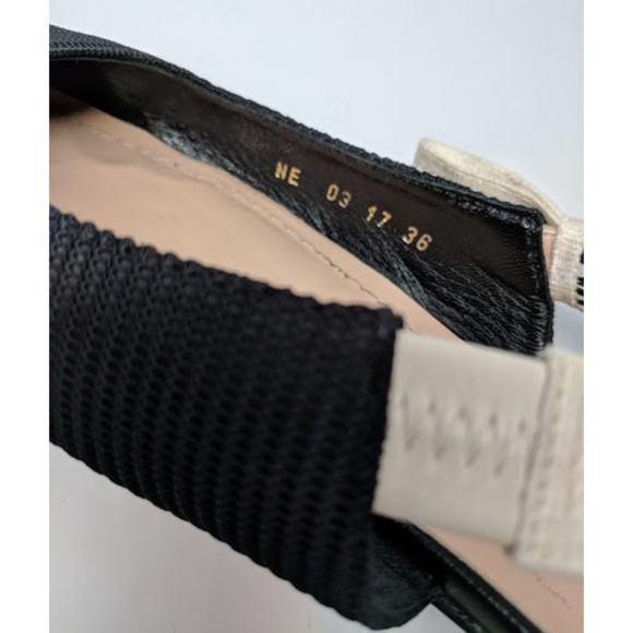 SOLD Dior Black J'adior Slingback Flats - Picture 3 of 6